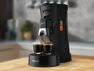 senseo select black machine